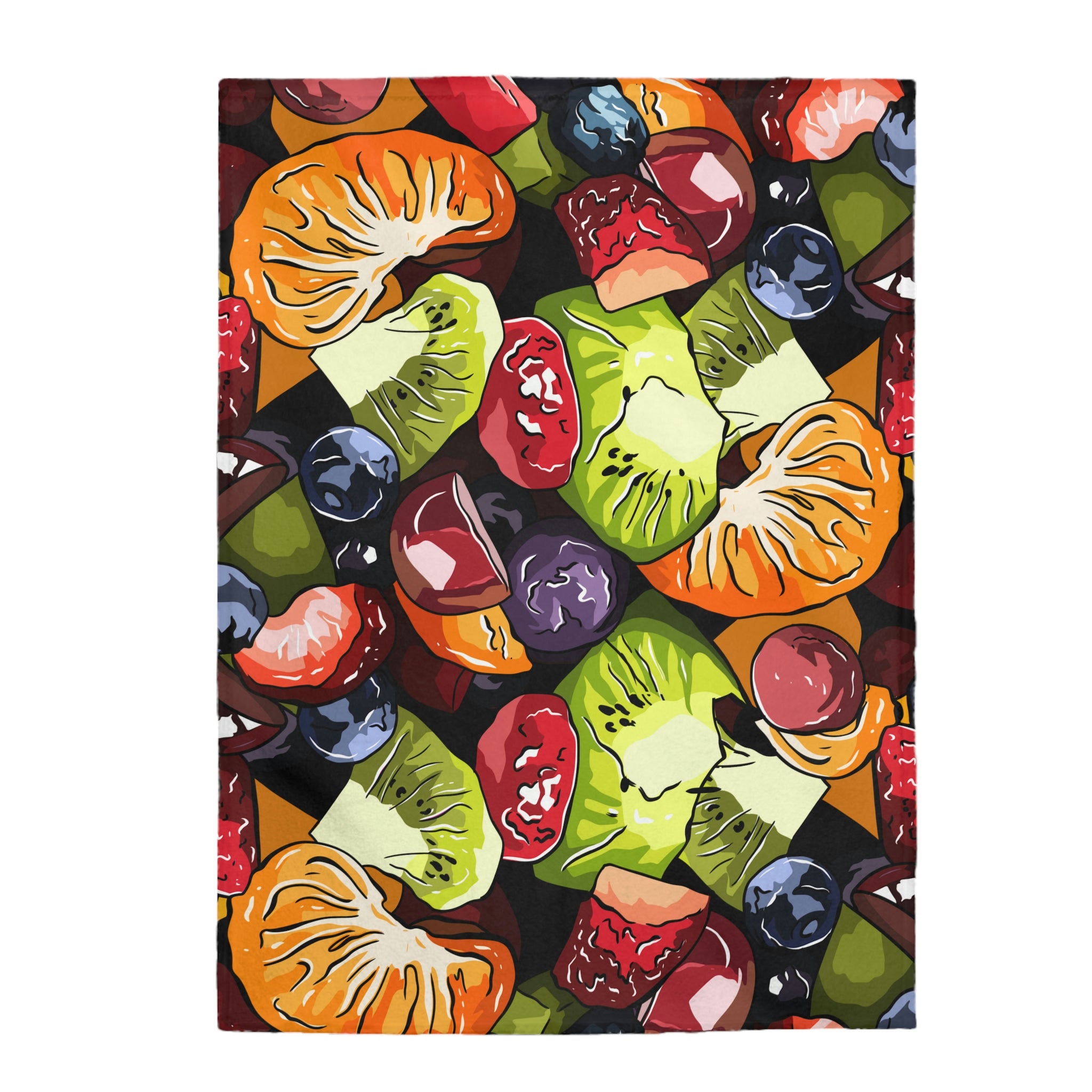 Fruit Themed Velveteen Soft Blanket