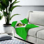 Green Power Ranger Velveteen Plush Blanket