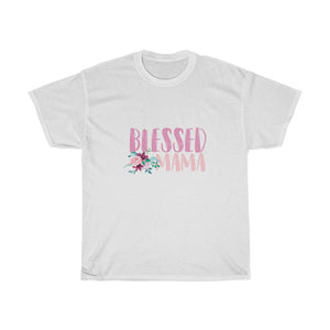 "Blessed Mama" Heavy Cotton Tee