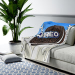 Cookie Oreo Velveteen Gift Blanket