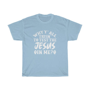 "Jesus" Heavy Cotton Tee