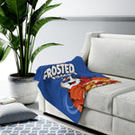 Frosted Flakes Themed Cereal Blanket Throw