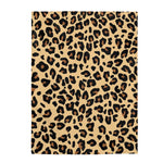 Leopard Themed Velveteen Soft Blanket