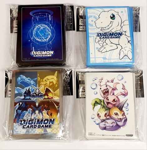DIGIMON TCG: OFFICIAL CARD SLEEVES (60CT)-Digimon babys