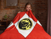 Red Power Ranger Velveteen Gift Blanket