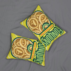 Cute Chips Original Funyuns Themed Polyester Pillow