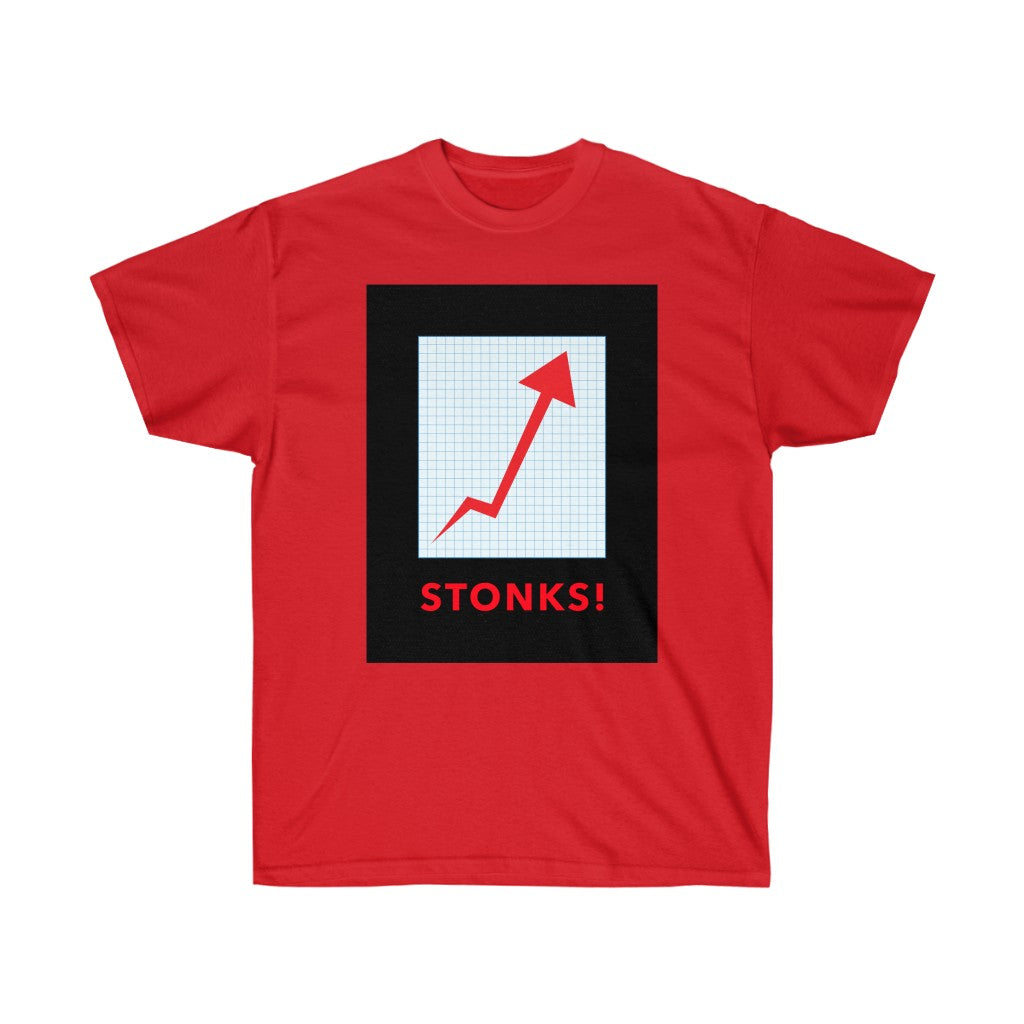 "Stonks" Ultra Cotton Tee