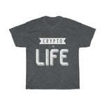 "Crypto is Life" Heavy Cotton Tee