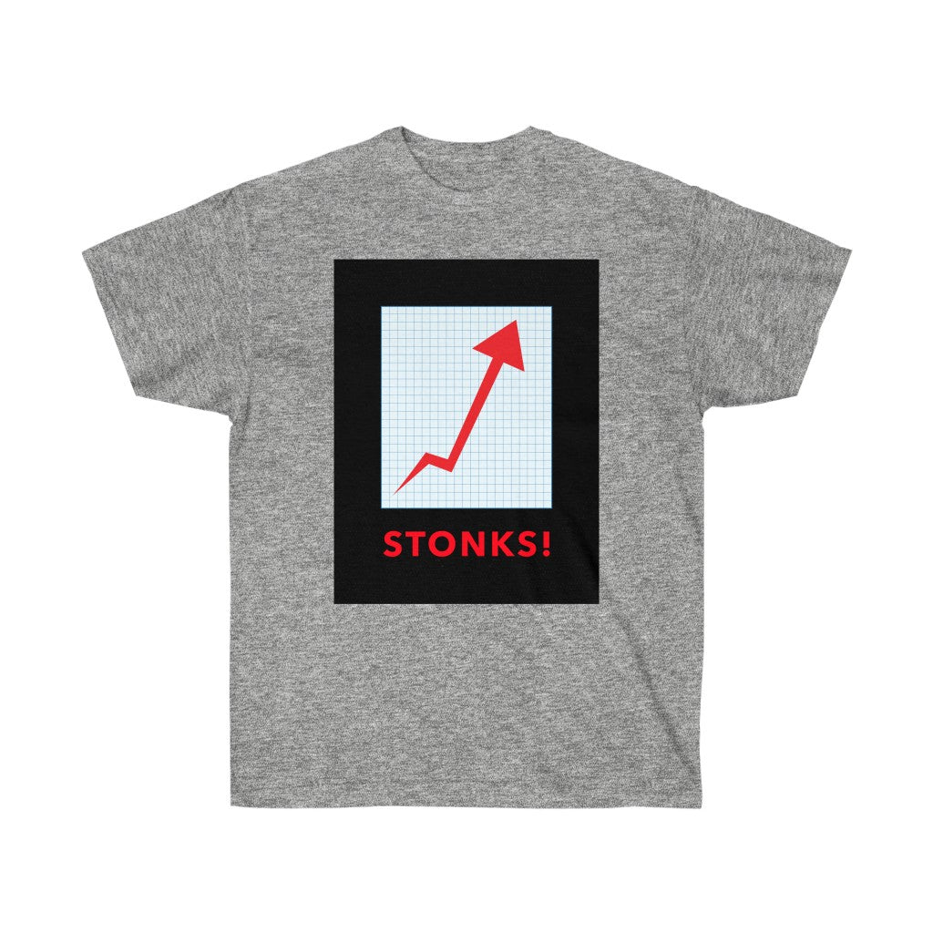 "Stonks" Ultra Cotton Tee