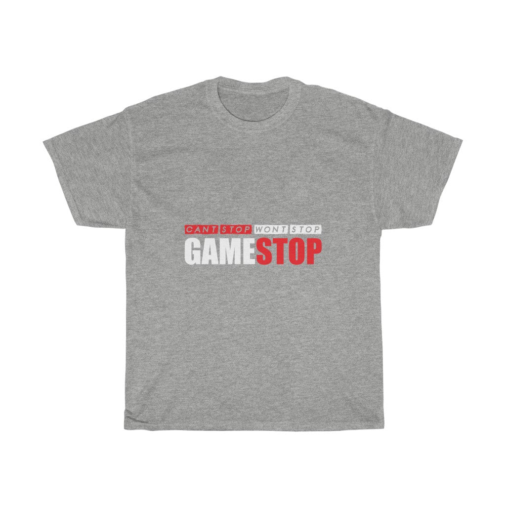 "Cant Stop Wont Stop" Heavy Cotton Tee
