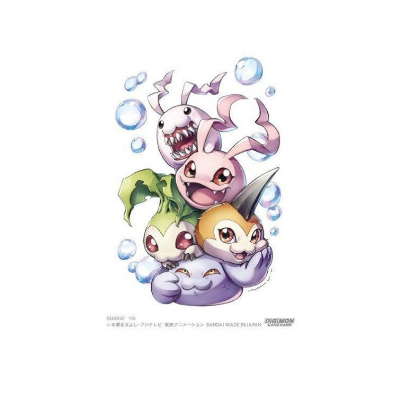 DIGIMON TCG: OFFICIAL CARD SLEEVES (60CT)-Digimon babys