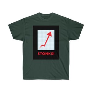 "Stonks" Ultra Cotton Tee