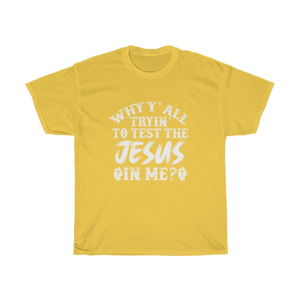 "Jesus" Heavy Cotton Tee