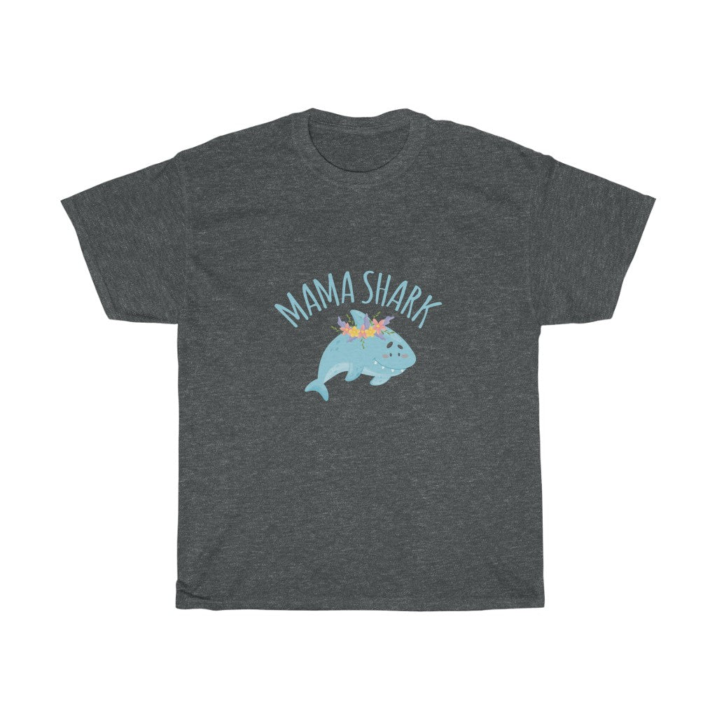 "Mama Shark" Heavy Cotton Tee