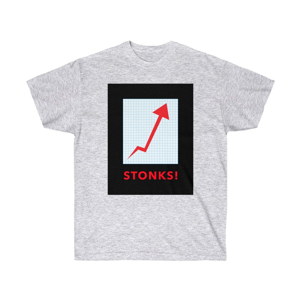 "Stonks" Ultra Cotton Tee