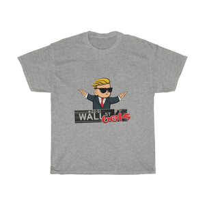 "Wall St Bets" Heavy Cotton Tee