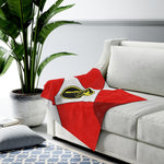 Red Power Ranger Velveteen Gift Blanket