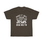 "Jesus" Heavy Cotton Tee