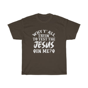 "Jesus" Heavy Cotton Tee