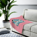 Libra Horoscope Themed Velveteen Soft Blanket