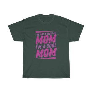 "I'm Not A Regular Mon I'm A Cool Mom" Heavy Cotton Tee