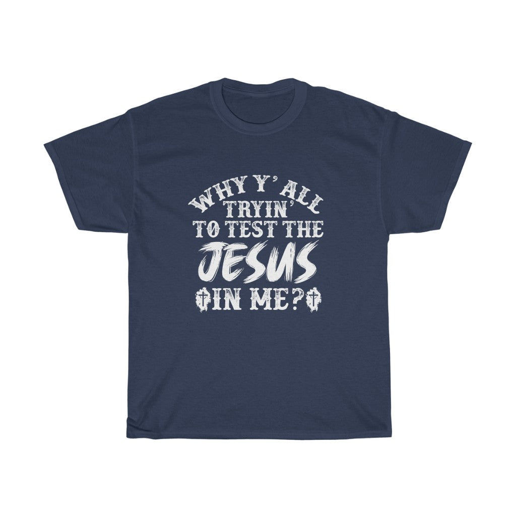 "Jesus" Heavy Cotton Tee