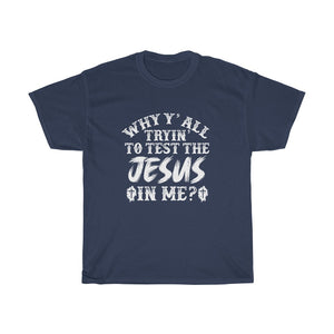 "Jesus" Heavy Cotton Tee