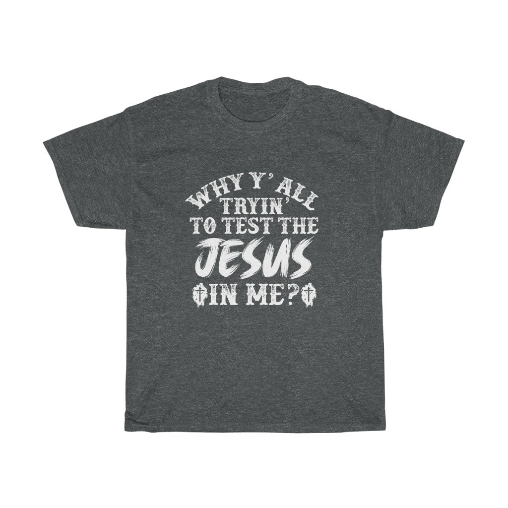 "Jesus" Heavy Cotton Tee