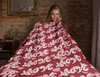 LOVE HEARTS Velveteen Soft Blanket Valentines