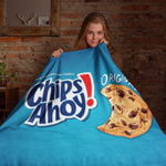 Chocolate Chip Cookie Blanket Throw