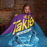 Takis Blue Theme Blanket Throw