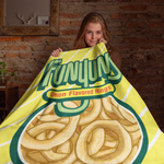 Funyuns Themed Blanket Throw