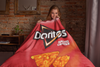Cheese Doritos Themed Blanket Throw