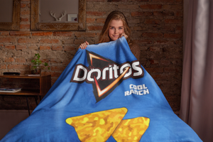 Cool Ranch Themed Blanket Throw