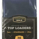 Cardboard Gold 3x4 Standard Top loaders 25ct